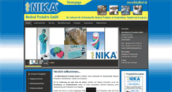 Desktop Screenshot of nikamed.de